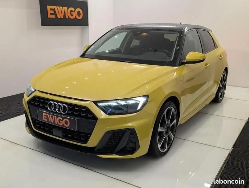 Jaune Utilisé 2019 Audi A1 S-Line Citadine | 17 490 € (Bon prix) - Image 1/4