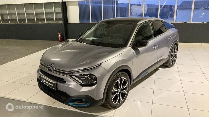 Gris acier (m) Utilisé 2023 Citroën e-C4 Shine Berline | 19 999 € (Bon prix) - Image 1/4