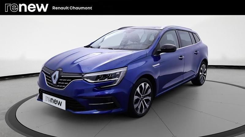 Bleu Occasion 2024 Renault Mégane IV Techno Break | 24 000 € (Prix assez cher) - Image 1/4