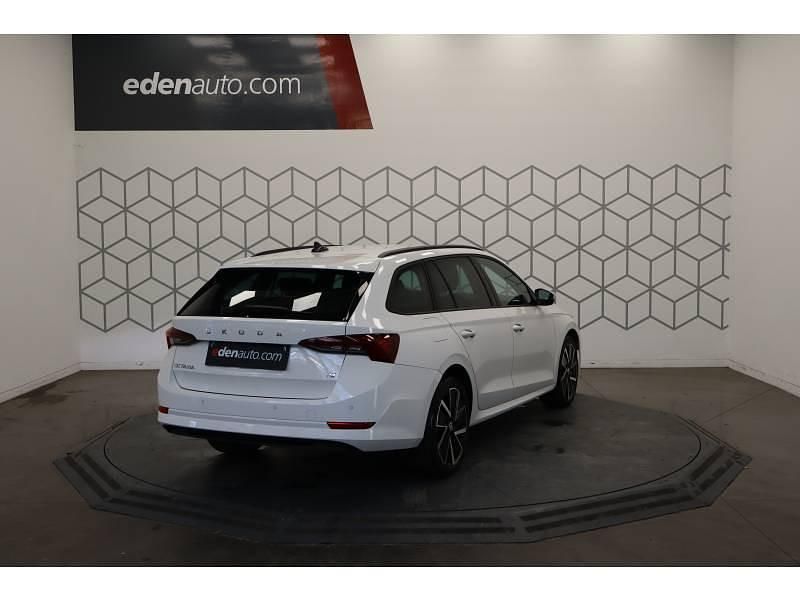 Occasion Skoda Octavia Business Line 204 ch (150 kW) 2021 Candy white Break
