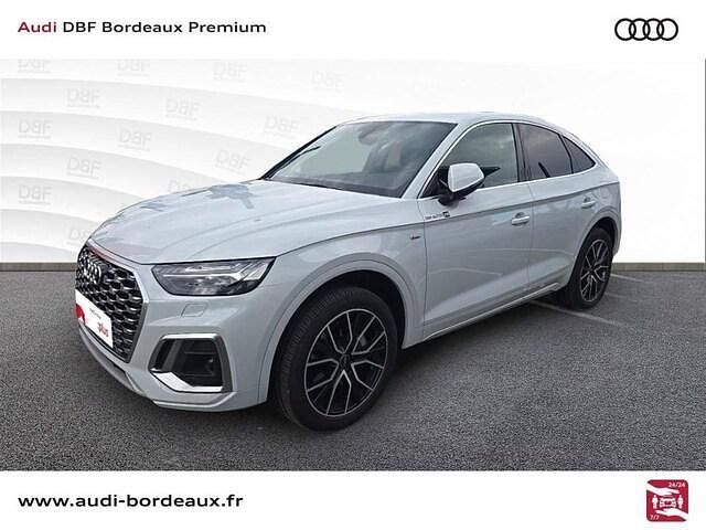Occasion Audi Q5 Sportback S-Line 265 ch (194 kW) 2024 Blanc glacier métallisé SUV