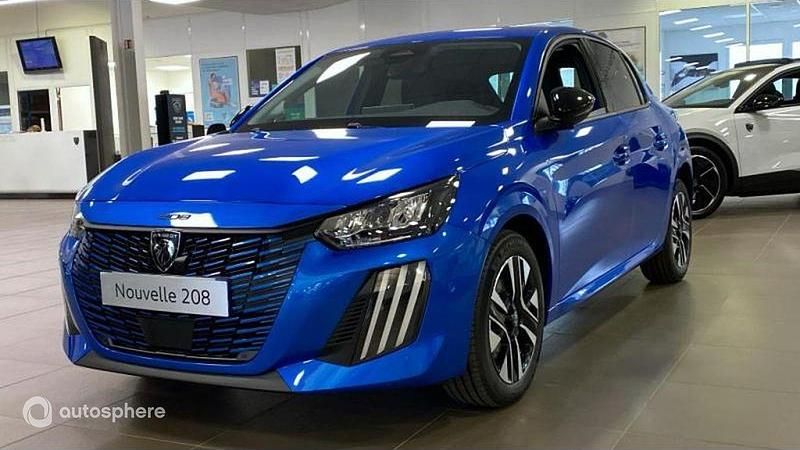 Bleu Nouvelle 2025 Peugeot 208 Allure Citadine | 27 499 € - Image 1/4