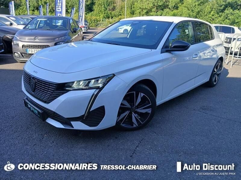 Blanc Utilisé 2022 Peugeot 308 Allure Berline | 16 690 € - Image 1/3
