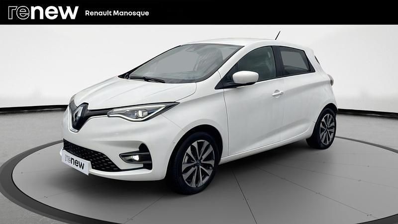 Blanc Utilisé 2020 Renault Zoe Intens Citadine | 9 490 € (Bon prix) - Image 1/4