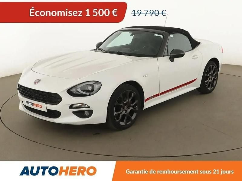 Blanc Utilisé 2019 Fiat 124 Spider Lusso Cabriolet | 18 290 € - Image 1/2