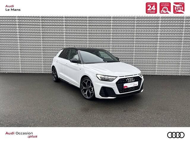 Blanc glacier métallisé noir mythe métallisé Utilisé 2025 Audi A1 Sportback S-line plus Citadine | 34 490 € - Image 1/4