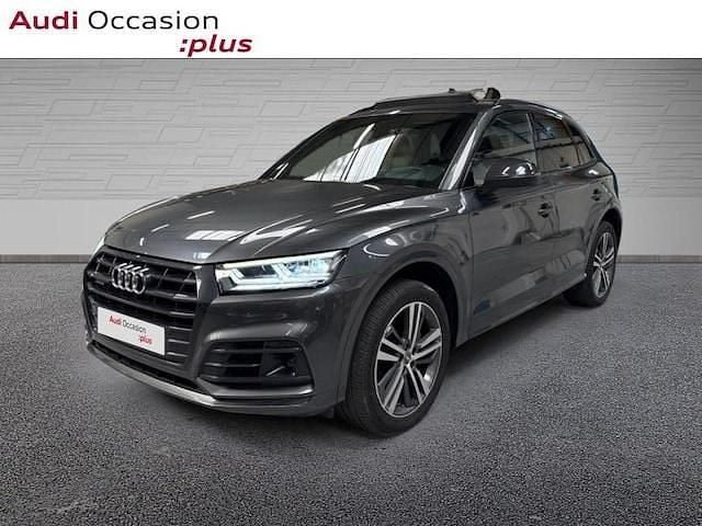 Gris daytona nacré Utilisé 2019 Audi Q5 Exclusive SUV | 28 900 € (Prix juste) - Image 1/4