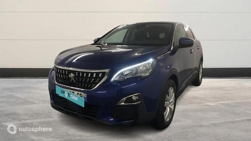 Blanc Utilisé 2020 Peugeot 3008 Business-Line SUV | 16 699 € (Super prix) - Image 1/4