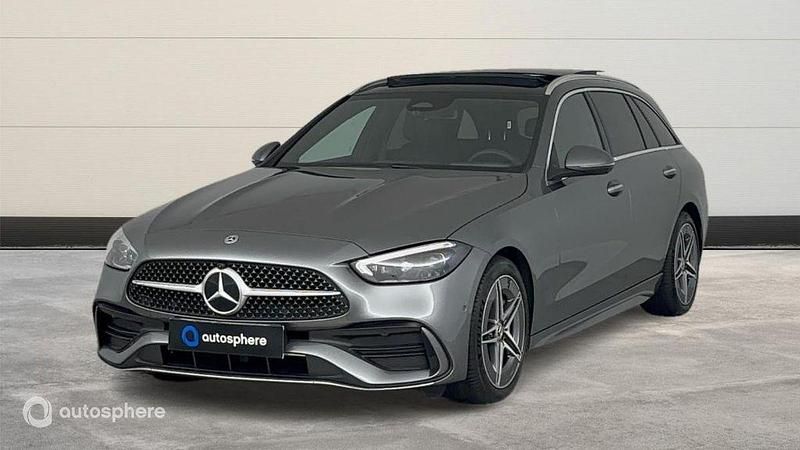 Gris Utilisé 2024 Mercedes C220 AMG line Break | 51 499 € (Prix cher) - Image 1/4