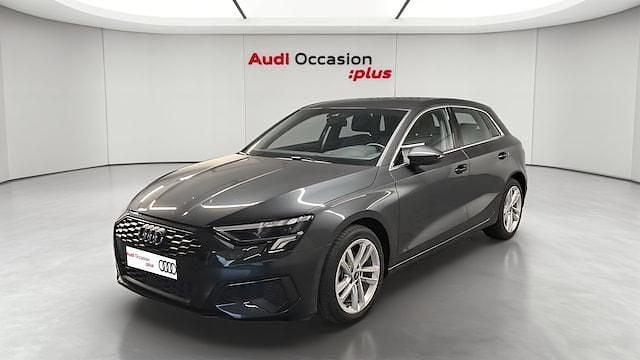 Gris manhattan métallisé Occasion 2023 Audi A3 Business | 27 026 € (Bon prix) - Image 1/4