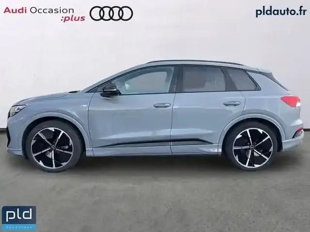 Occasion Audi Q4 e-tron Edition .1 219 kW (299 ch) 2022 Gris galet SUV