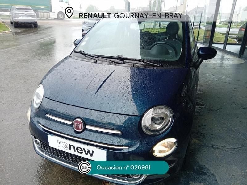 Blanc Utilisé 2018 Fiat 500 Lounge Citadine | 9 990 € (Prix juste) - Image 1/4