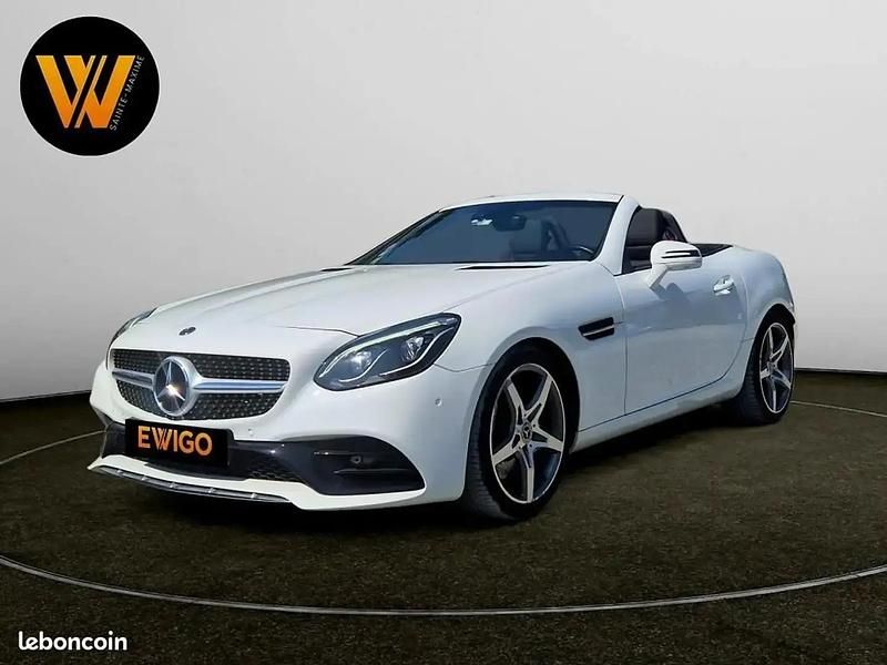 Blanc Utilisé 2017 Mercedes SLC200 Sportline Cabriolet | 26 990 € - Image 1/4
