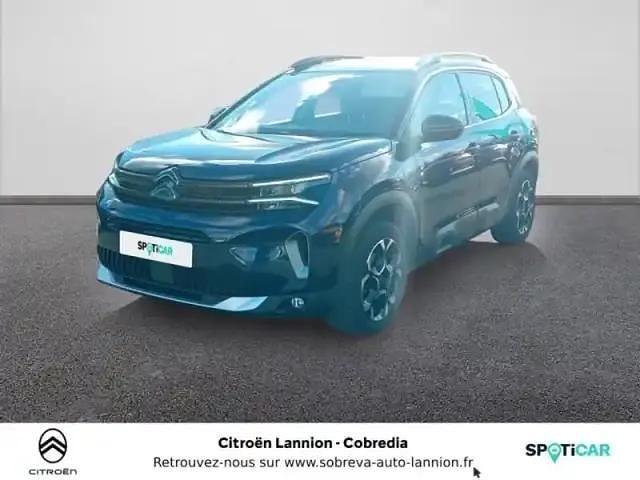 Bleu eclipse Occasion 2022 Citroën C5 Aircross PureTech SUV | 19 490 € - Image 1/4