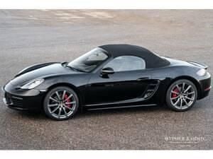 Noir Occasion 2017 Porsche 718 Boxster S Cabriolet | 59 950 € - Image 1/4