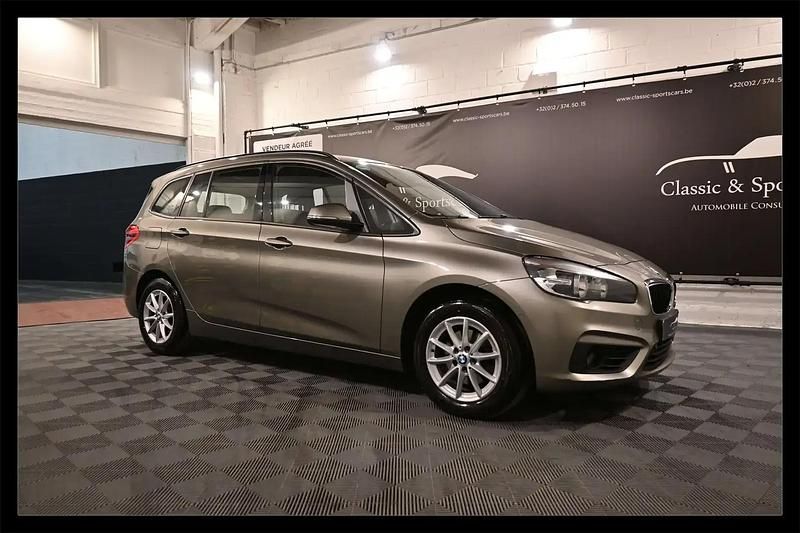 Gris Utilisé 2017 BMW 216 Gran Tourer Sport Line Monospace | 6 950 € (Prix juste) - Image 1/4