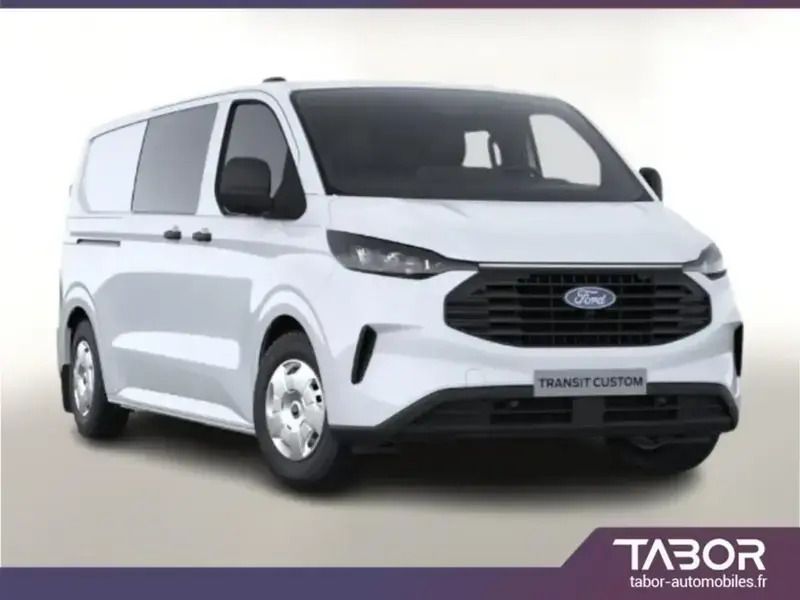 Blanc Nouvelle 2025 Ford Transit Custom Trend Monospace | 40 828 € (Bon prix) - Image 1/2