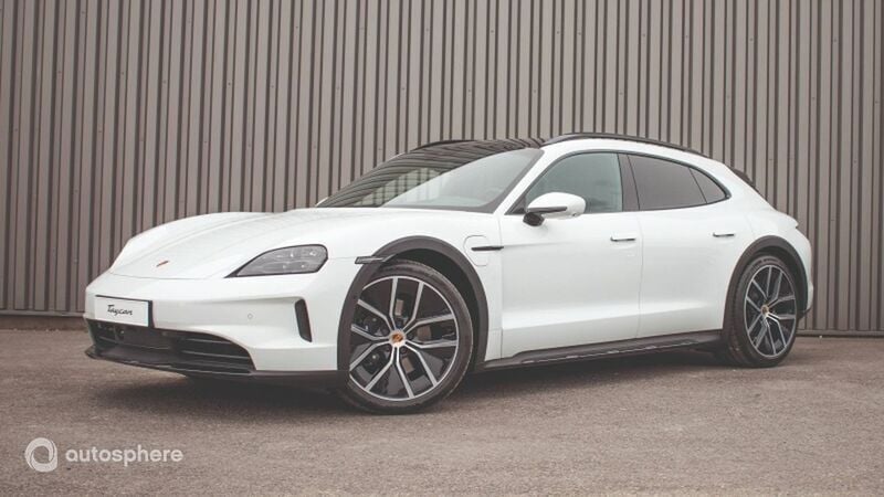 Blanc Utilisé 2024 Porsche Taycan Berline | 125 900 € (Bon prix) - Image 1/4