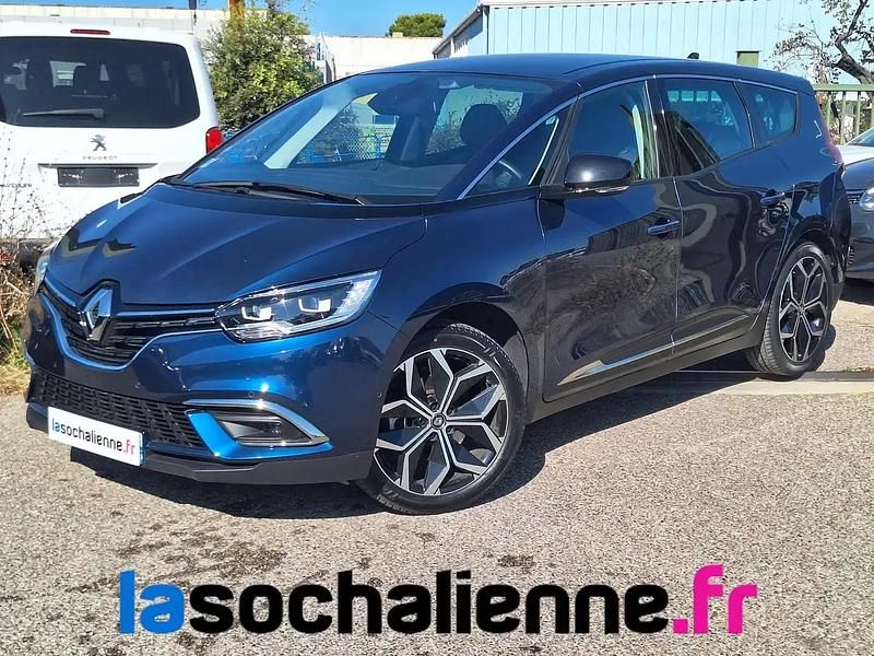 Bleu Utilisé 2022 Renault Grand Scénic IV Techno Monospace | 23 780 € (Prix juste) - Image 1/4