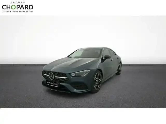 Denim blue metallic paint Utilisé 2022 Mercedes 200 Coupé | 34 890 € (Prix juste) - Image 1/4