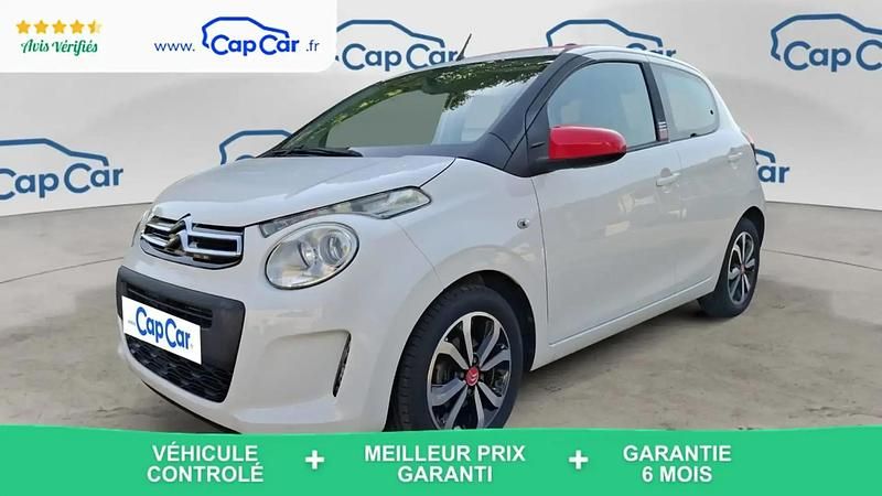 Blanc Utilisé 2016 Citroën C1 Feel Citadine | 5 690 € (Bon prix) - Image 1/4
