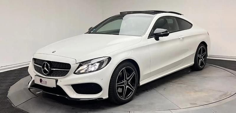 Occasion Mercedes C220 Sportline 170 ch (125 kW) 2017 Blanc Coupé