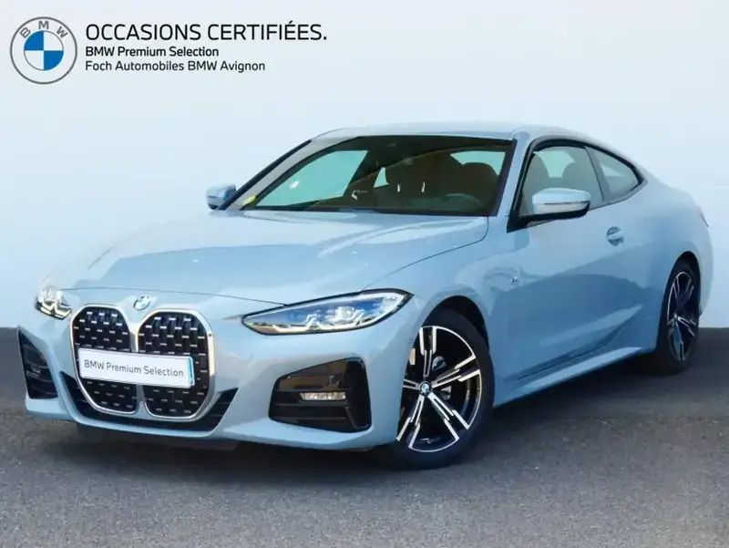 Gris Utilisé 2022 BMW 420 M Sport Coupé | 41 900 € (Prix juste) - Image 1/4