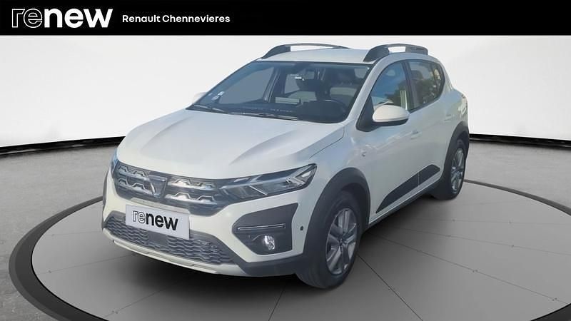 Blanc Utilisé 2021 Dacia Sandero Comfort Citadine | 14 990 € (Prix juste) - Image 1/4