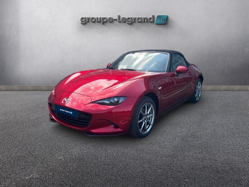 Rouge Nouvelle 2025 Mazda MX5 Exclusive-Line Cabriolet | 34 050 € - Image 1/4
