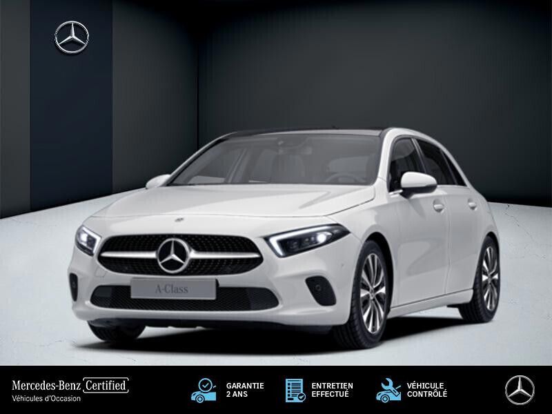 Blanc Utilisé 2022 Mercedes A180 Berline | 28 900 € (Prix juste) - Image 1/4