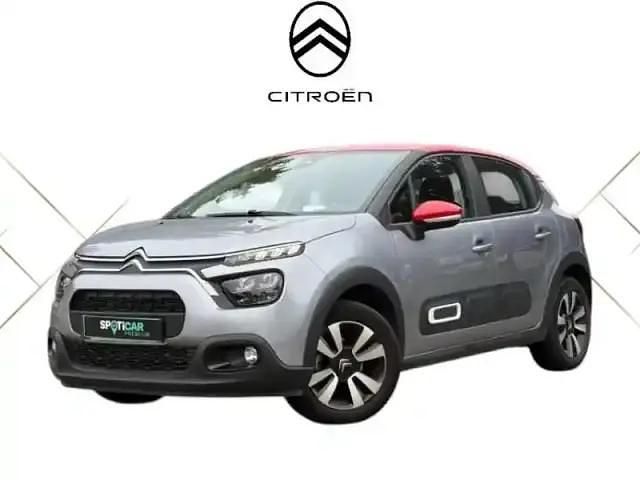 Gris acier (m) rouge aden Occasion 2022 Citroën C3 PureTech Berline | 14 990 € (Prix juste) - Image 1/4