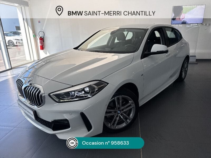 Blanc Utilisé 2022 BMW 116 M Sport Citadine | 25 990 € (Prix juste) - Image 1/4