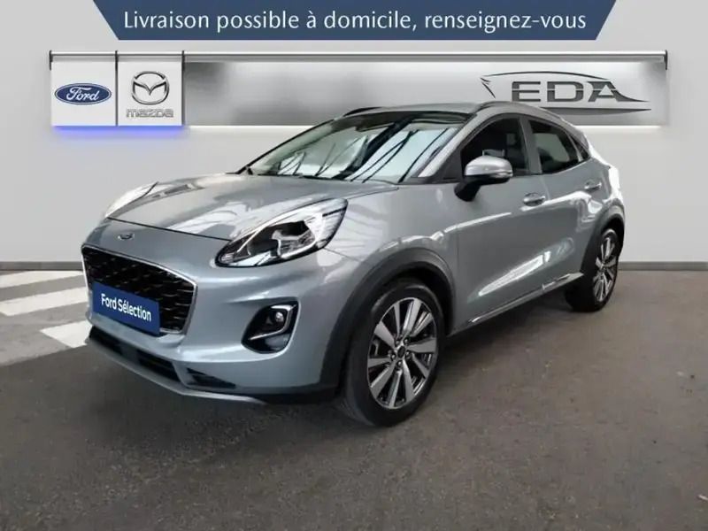 Gris Utilisé 2021 Ford Puma Titanium SUV | 16 990 € (Super prix) - Image 1/4