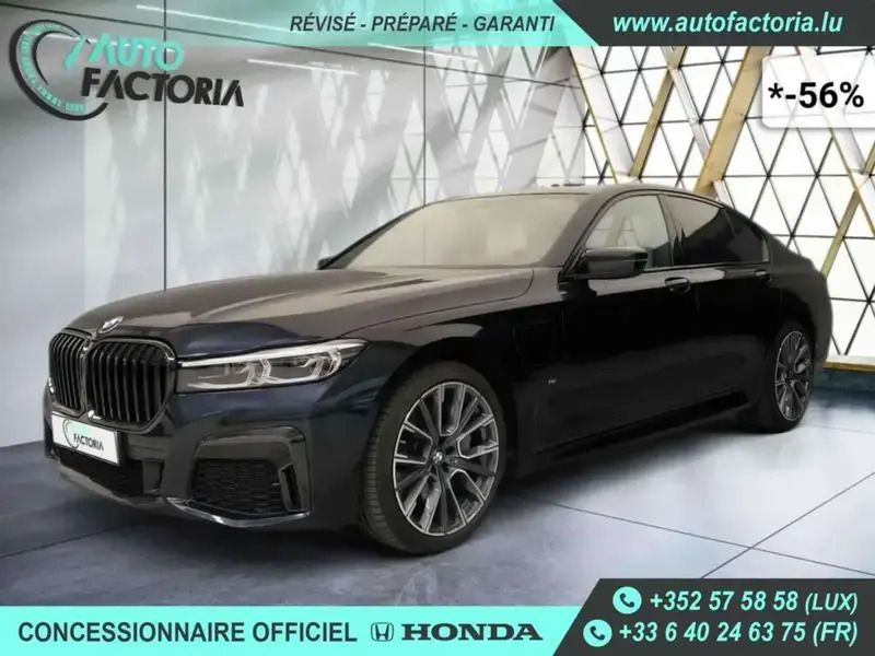 Noir Utilisé 2021 BMW 745e M Sport Berline | 53 950 € - Image 1/4