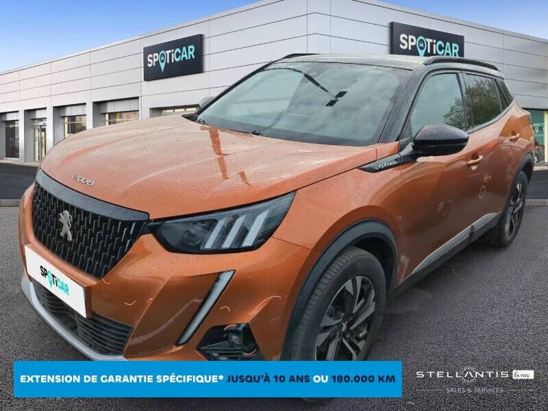 Orange Utilisé 2020 Peugeot 2008 GT-line SUV | 16 170 € (Prix assez cher) - Image 1/4