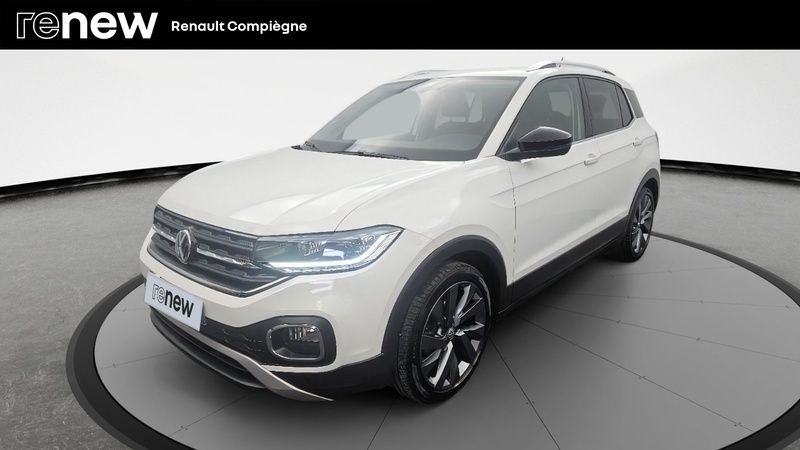 Blanc Utilisé 2019 VW T-Cross Edition SUV | 17 990 € (Prix juste) - Image 1/4