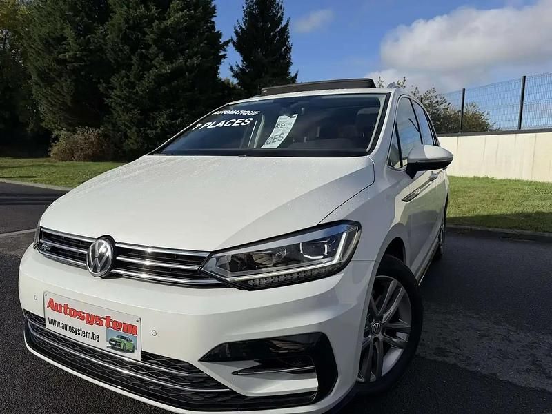 Blanc Occasion 2019 VW Touran Highline Monospace | 21 950 € (Prix juste) - Image 1/4