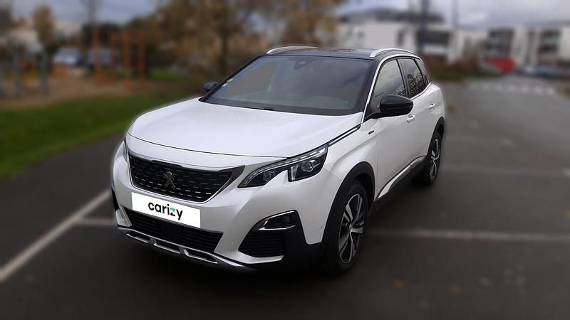 Blanc Utilisé 2017 Peugeot 3008 GT-line | 13 190 € (Prix assez cher) - Image 1/4