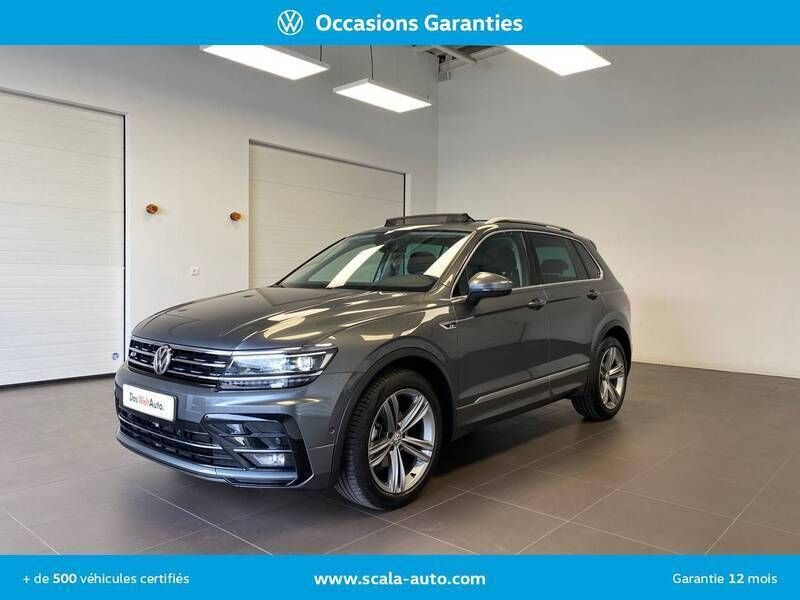 Gris Utilisé 2020 VW Tiguan R-line SUV | 32 990 € (Prix juste) - Image 1/1