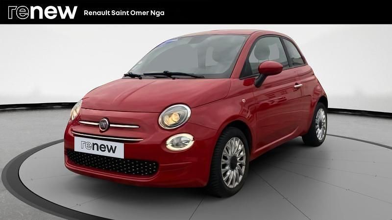 Rouge Utilisé 2021 Fiat 500 Lounge Citadine | 10 799 € (Prix assez cher) - Image 1/4