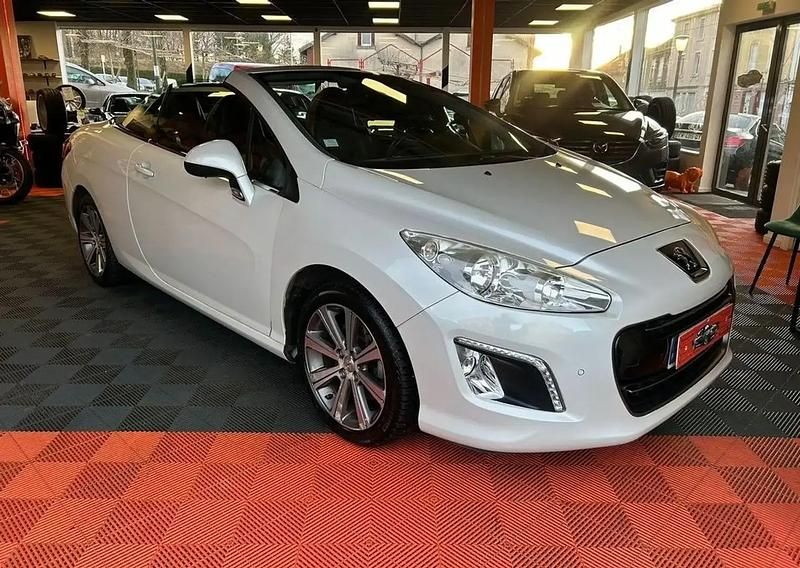 Blanc Occasion 2013 Peugeot 308 CC Cabriolet | 11 990 € (Prix juste) - Image 1/4