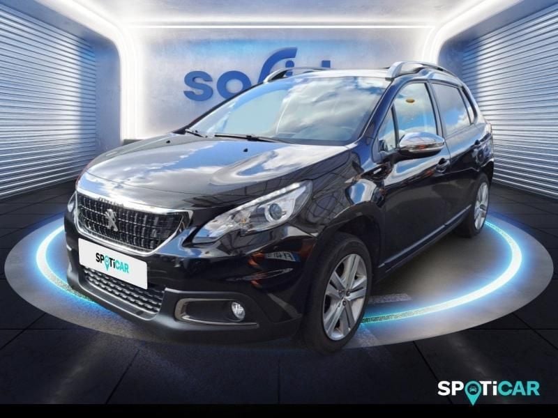 Noir Utilisé 2019 Peugeot 2008 Style SUV | 11 890 € (Bon prix) - Image 1/3