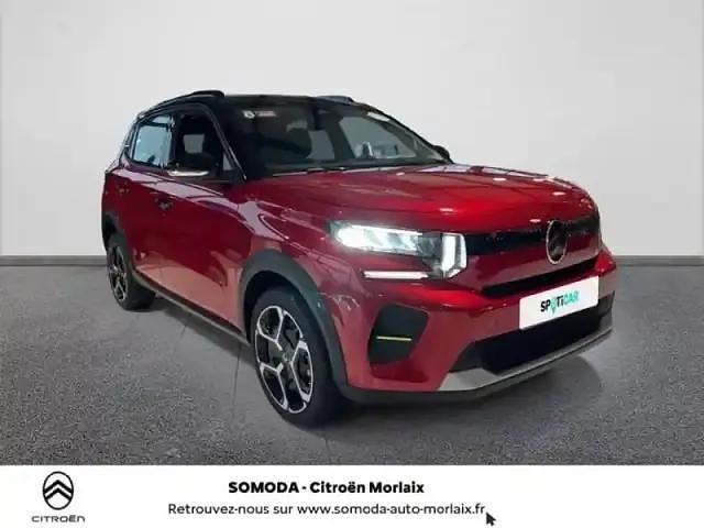 Nouvelle Citroën e-C3 Comfort 2025 Rouge elixir (s)  noir perla nera SUV