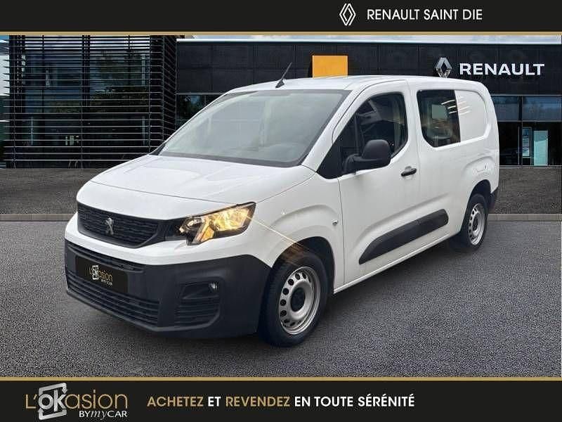 Blanc Utilisé 2021 Peugeot Partner Premium Van | 16 952 € - Image 1/4