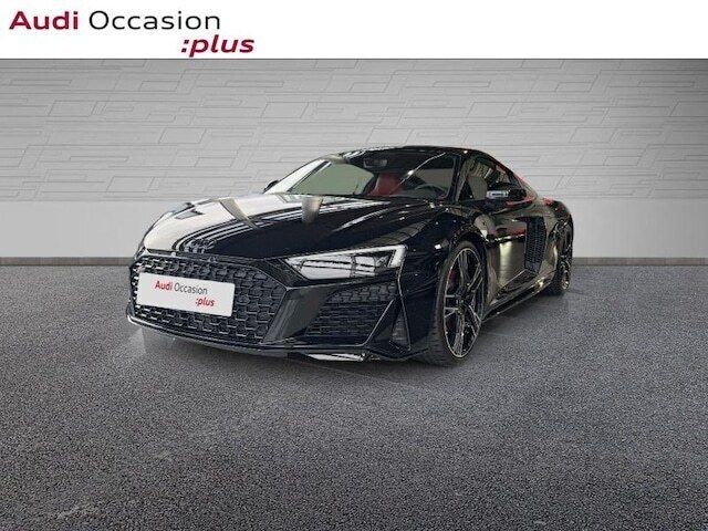 Noir mythe métallisé Utilisé 2023 Audi R8 Coupé Performance Coupé | 179 990 € (Prix assez cher) - Image 1/3