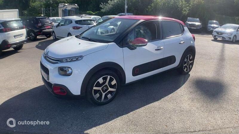 Biton Utilisé 2017 Citroën C3 PureTech Citadine | 9 299 € (Bon prix) - Image 1/4