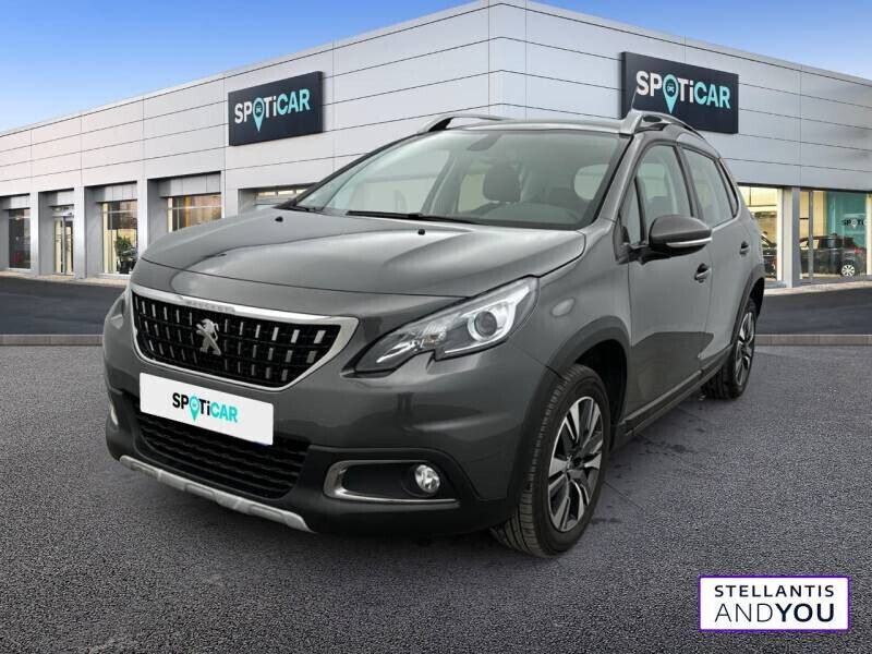 Gris Utilisé 2018 Peugeot 2008 Allure SUV | 8 690 € (Bon prix) - Image 1/4