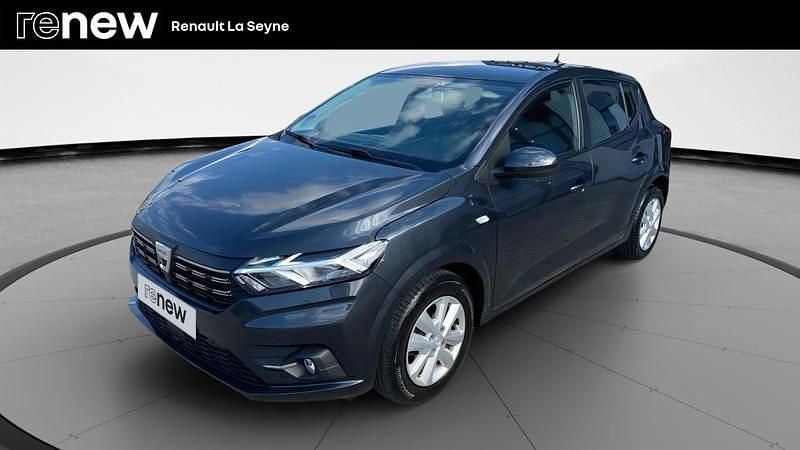 Gris Utilisé 2022 Dacia Sandero Comfort Citadine | 12 790 € (Bon prix) - Image 1/4