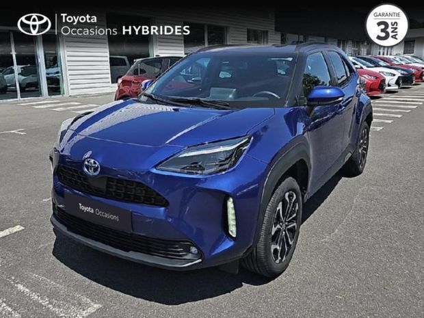 Bleu Utilisé 2023 Toyota Yaris Hybrid Design | 24 990 € (Prix juste) - Image 1/4