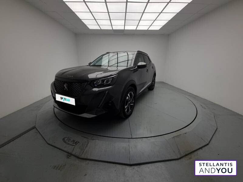 Gris Utilisé 2021 Peugeot 2008 S SUV | 17 290 € (Prix juste) - Image 1/4